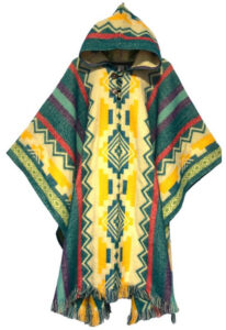 Premium alpaca ponchos by ecuadorian artisans