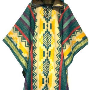 Premium alpaca ponchos by ecuadorian artisans